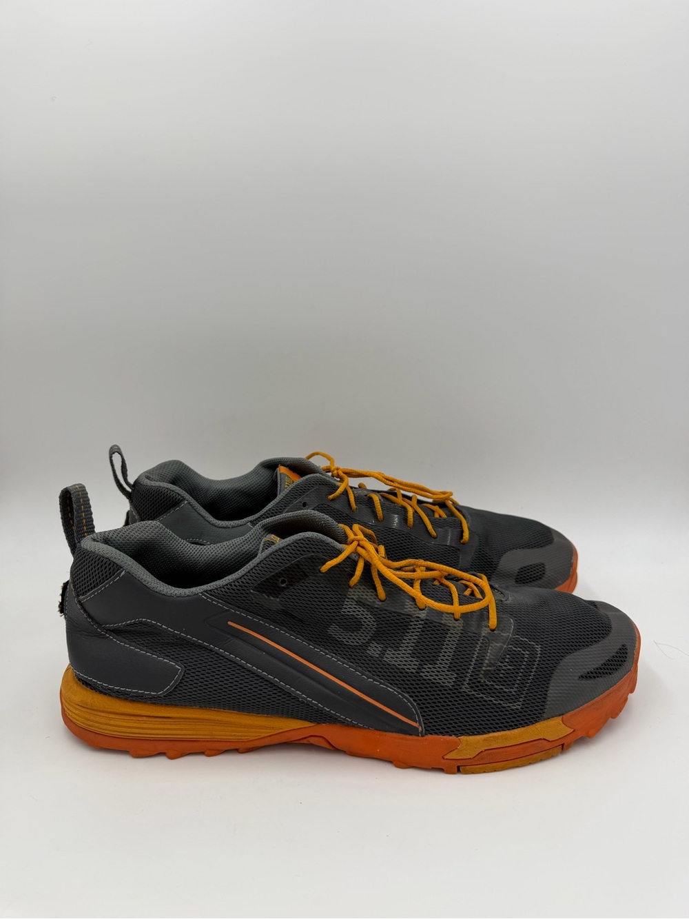 5.11 Tactical Recon Trainer Gray Orange Trail Training Shoes Men’s 12 US EU 46